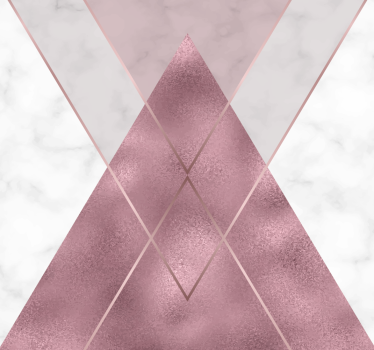 Carta da parati marmo Marmo rosa e grigio - TenStickers