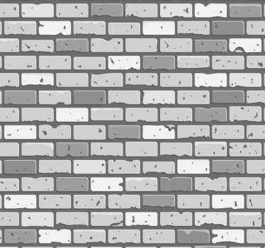 Carta da parati mattoni mattone strutturato - TenStickers