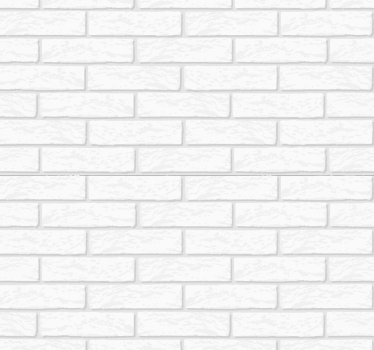Carta da parati con texture di mattoni bianchi - TenStickers