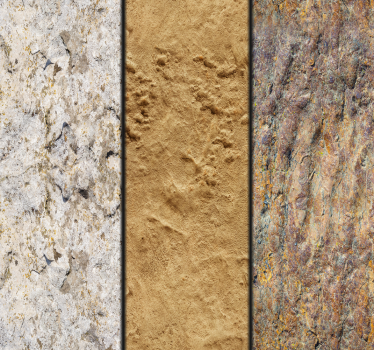 Parati moderni pannelli di roccia - TenStickers