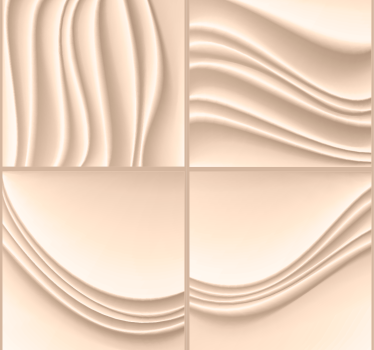 Carta da parati moderna effetto satinato - TenStickers