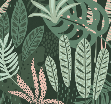 carta parati alberi Palme estive - TenStickers