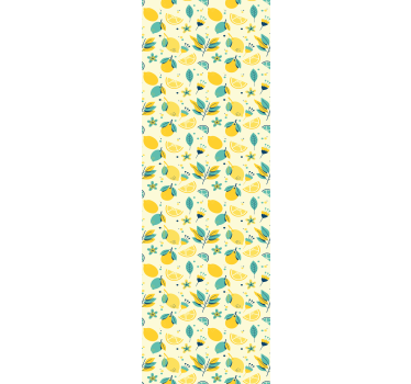 Carta da parati natura botaniche di agrumi - TenStickers