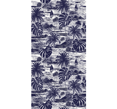 Carta da parati natura paesaggio marino tropicale - TenStickers