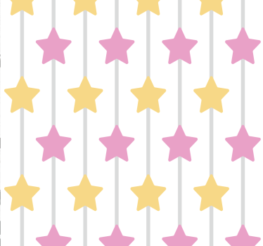 Carta da parati camera da letto stelline viola - TenStickers