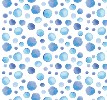 Carta parati geometrica bolle colorate - TenStickers