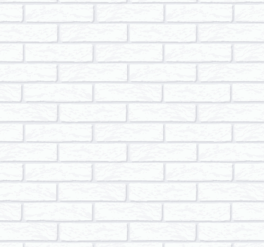Carta da parati effetto mattoni bianchi - TenStickers