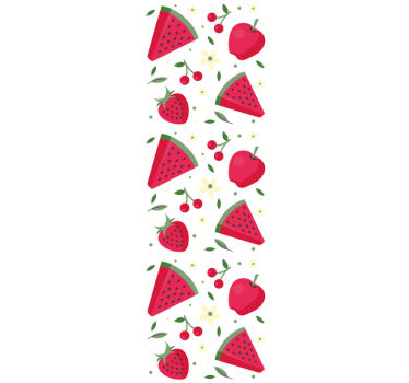 Carta da parati natura modello di frutta - TenStickers