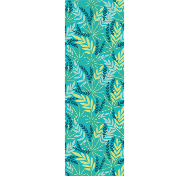 Carta da parati natura modello tropicale verde - TenStickers