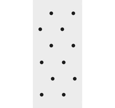 Carta da parati pois semplicità a pois - TenStickers