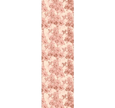 Carta da parati floreale ornato floreale - TenStickers