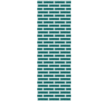 Carta da parati mattoni muratura simulata - TenStickers