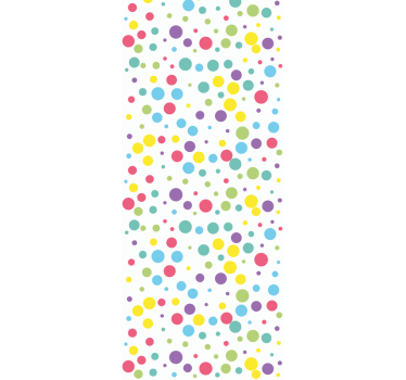 Carta da parati pois esplosione a pois - TenStickers