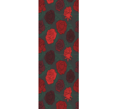 Carta da parati floreale rosea eleganza - TenStickers