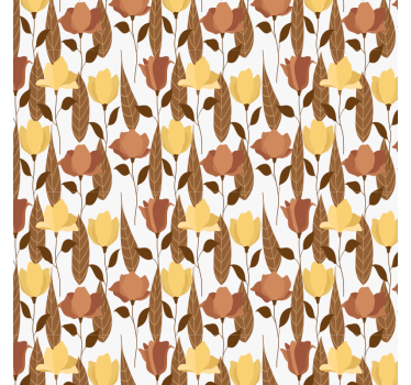 Carta da parati floreale esposizione floreale - TenStickers