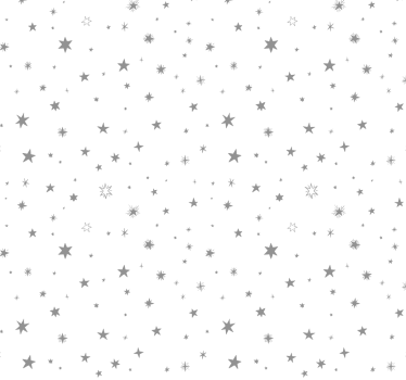 Carta da parati con stelle Sfondo grigio con stelle bianche - TenStickers