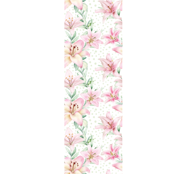 Carta da parati floreale sinfonia floreale - TenStickers