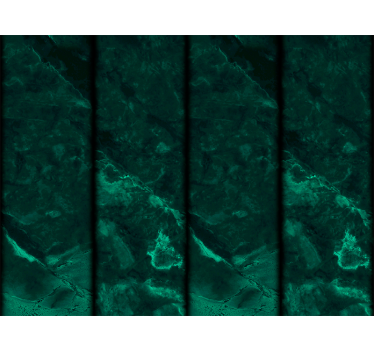 Carta da parati texture effetto marmo smeraldo - TenStickers