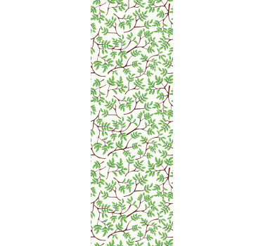 Carta da parati foglie rami botanici - TenStickers