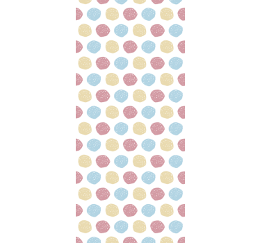 Carta da parati pois motivo a pois - TenStickers