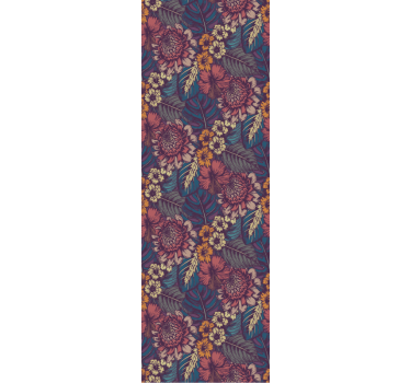 Carta da parati floreale motivo botanico vintage - TenStickers