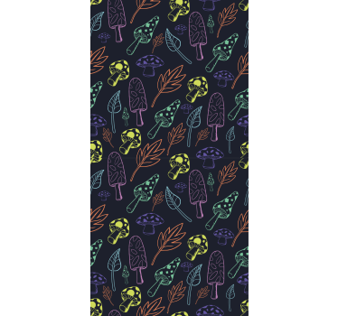 Carta da parati natura modello foresta funky - TenStickers