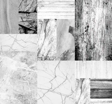 Carta da parati modello puzzle di marmo - TenStickers