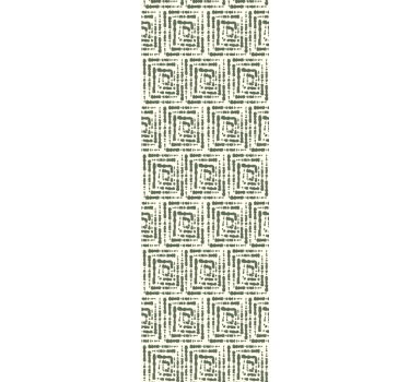 Carta da parati texture forma con motivo geometrico - TenStickers