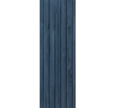 Carta da parati effetto legno tavole blu grezze - TenStickers