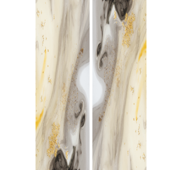 Carta da parati effetto marmo elegante design grigio - TenStickers