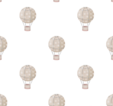 Carta da parati neonato palloncini grigi - TenStickers