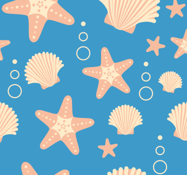 Carta da parati natura motivi marini - TenStickers