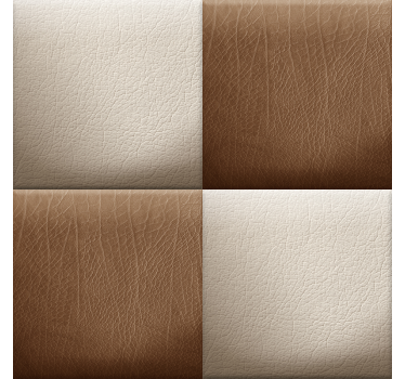 carta parati texture cuscini in pelle - TenStickers
