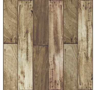 Carta da parati effetto legno assi strutturate - TenStickers