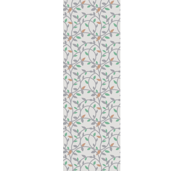 Carta da parati floreale a fiori retro - TenStickers