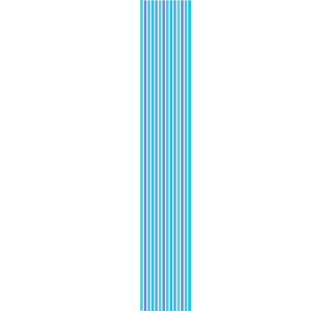 Carta da parati a righe verticali elegante motivo blu - TenStickers