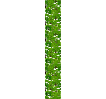 Carta da parati alberi modello forestale realistico - TenStickers