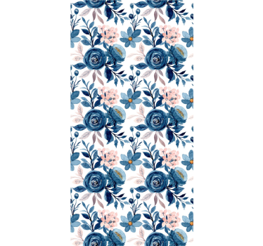 Carta da parati floreale eleganza per la camera - TenStickers