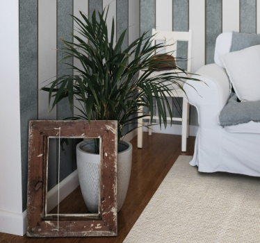 Carta da parati a righe striped Concrete Texture - TenStickers