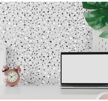 Carta da parati moderna texture ispirato al terrazzo - TenStickers