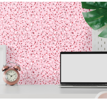 Carta da parati pois terrazzo strutturato - TenStickers