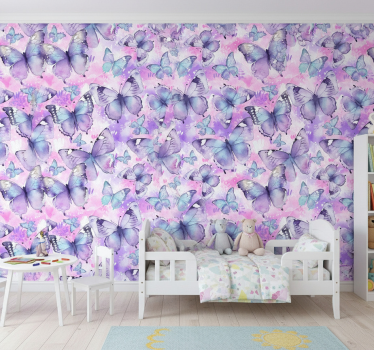 Carta da parati cameretta stile splash - TenStickers