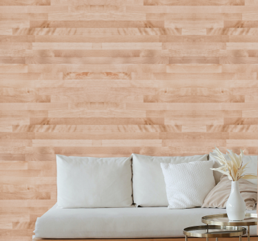 Carta da parati effetto legno grana naturale - TenStickers