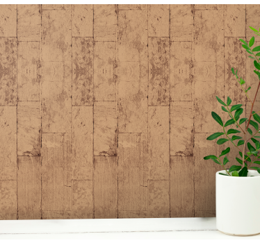 Carta da parati effetto legno legname strutturato - TenStickers