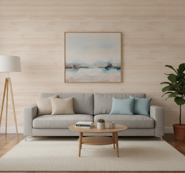 Carta da parati effetto legno motivo leggero elegante - TenStickers