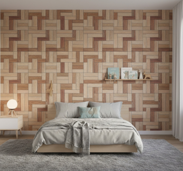Carta da parati effetto legno ottiche di legno - TenStickers