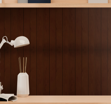 Carta da parati effetto legno pannellatura in legno - TenStickers