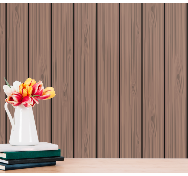 Carta da parati effetto legno texture assi di legno - TenStickers