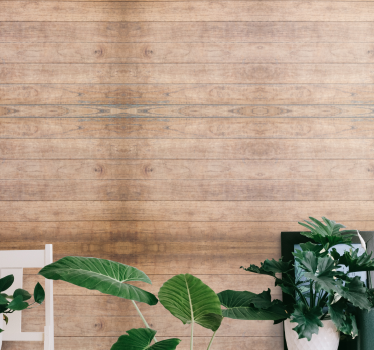 Carta da parati effetto legno motivo rustico naturale - TenStickers
