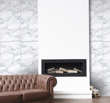 Carta da parati effetto marmo marmo elegante - TenStickers